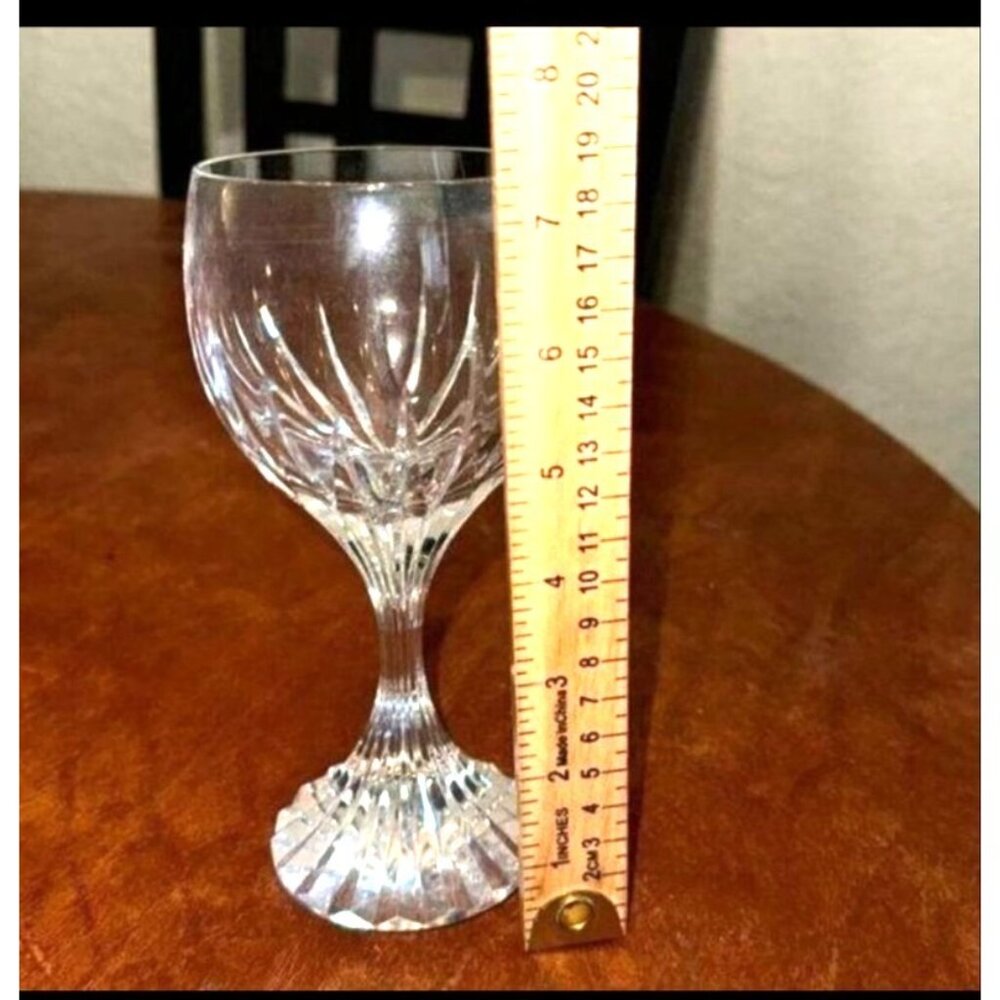 Baccarat Crystal Wine Glass 8 Oz Clear - Picture 5 of 7